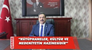 Kaymakam Güler'den Kütüphaneler Haftası mesajı