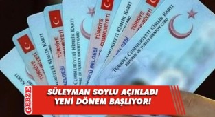 Kimlik kartlarında yeni dönem!