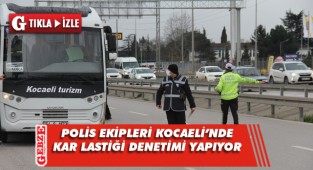 Meteoroloji'nin uyarısı polis ekiplerini harekete geçirdi