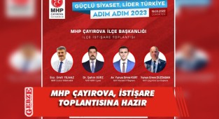 MHP Çayırova’dan istişare toplantısı
