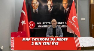 MHP Çayırova üye hedeflerini açıkladı