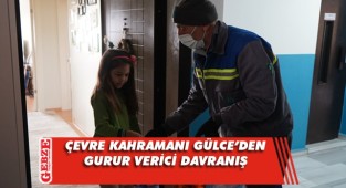 Minik Gülce'den anlamlı proje