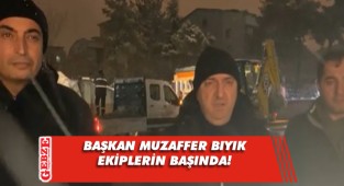 Muzaffer Bıyık’tan gece mesaisi