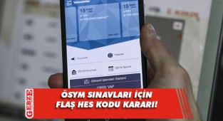 ÖSYM sınavlarına başvurularda HES kodu uygulaması kaldırıldı