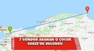 Parka diye çıkıp Gebze'ye gelmiş