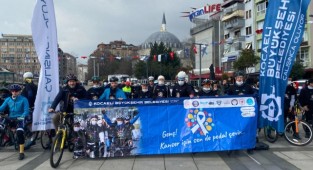 Pedallar kansere karşı çevrildi