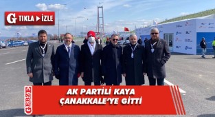 Recep Kaya, açılışı yerinde takip edecek