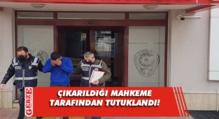 Şantiye hırsızı tutuklandı