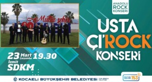 Usta Çı’rock grubu İzmit’e geliyor