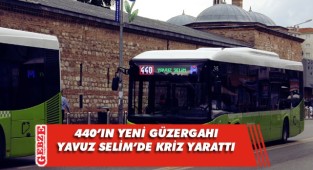 Yavuz Selim sakinleri güzergah isyanında
