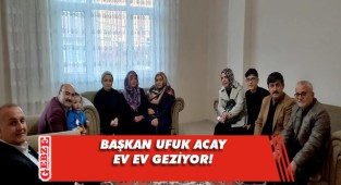 AK Darıca çalmadık kapı bırakmıyor