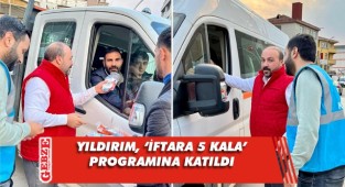 AK Dilovası'dan iftara 5 kala programı