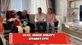 AK Parti Darıca'dan minik Simay'a moral ziyareti