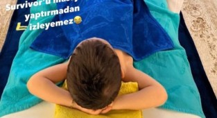 Alişan’ın oğlu minik Burak’n keyfi olay oldu