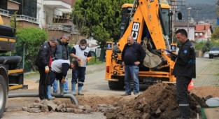 Alt yapı çalışması sırasında felaketten dönüldü!