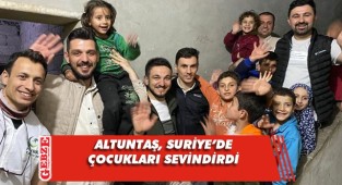 Altuntaş, mazlum coğrafyaya giderek ziyarette bulundu