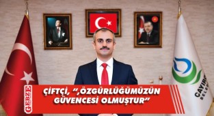 Başkan Çiftçi’ den 23 Nisan Mesajı