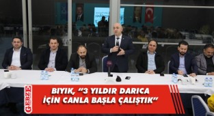 Bıyık, bölge basınını sahurda ağırladı
