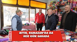 Bıyık, Ramazan'da sokak sokak geziyor