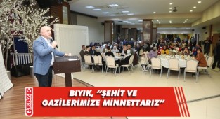 Bıyık, şehit ve gazi aileleriyle iftarda buluştu