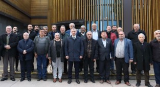 Büyükakın, Cemevlerinin başkanlarıyla buluştu