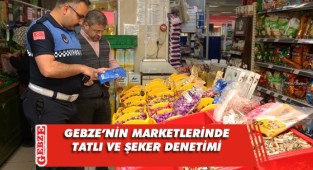 Büyükşehir'den Gebze'de bayram denetimi