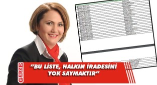 Çalışkan'dan protokol listesine tepki