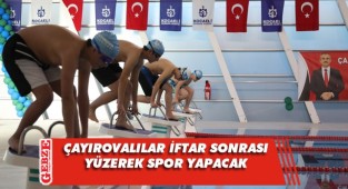 Çayırova'da havuz iftardan sonra dört gün ücretsiz