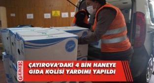 Çayırova'da ihtiyaç sahiplerine destek sürüyor