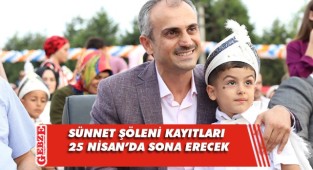 Çayırova’da sünnet şöleni kayıtları devam ediyor