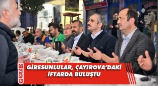 Çayırova Giresunlular Derneği'nden iftar organizasyonu