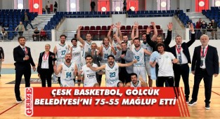 ÇESK Basketbol lige galibiyetle başladı