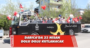 Darıca'da 23 Nisan coşkusu yaşanacak