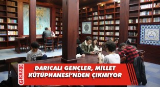 Darıca Millet Kütüphanesi gençlerin yeni adresi