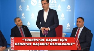 DEVA'lı Dalgın Gebze basınıyla buluştu