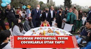Dilovası'nda çok anlamlı sofra kuruldu