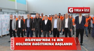 Dilovası'nda Ramazan kolileri dağıtılmaya başlandı