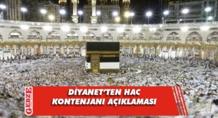 Diyanet İşleri Başkanlığından hac açıklaması