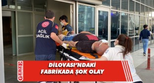 Fabrikada silahlı saldırıya uğrayan şahıs yaralandı