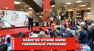 Gebze'de Dünya Otizm Farkındalık Günü etkinliği
