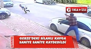 Gebze'deki kavga kameralara yansıdı
