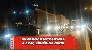 Gebze'deki zincirleme kaza ulaşımı aksattı