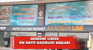 Gebze FSM Akademi Lise hizmete giriyor