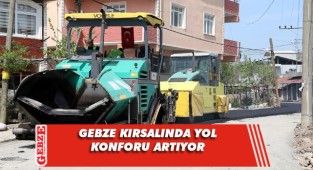 Gebze Kargalı ve Yağcılar arasındaki yol yenileniyor