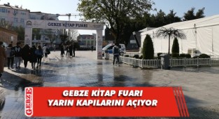 Gebze Kitap Fuarı yarın açılıyor