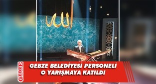 Gebzeli Ayyıldız, Kur’an okuma yarışmasına katıldı