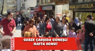 Gebzeliler güneşin tadını çıkardı