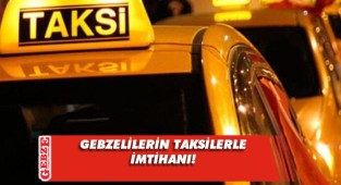Gebzeliler taksi bulamıyor!