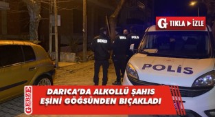 Gözü dönmüş koca, eşini bıçakladı