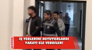 İş yeri hırsızları tutuklandı
